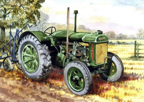 Vintage fordson model the - vintage,