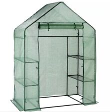 McGregor 4 Shelves Walk In Greenhouse W143cm, D74cm, H195cn