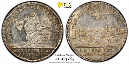 Pcgs memmingen 1730 unc - pcgs,