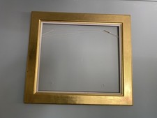 Large  Solid wood bespoke made gilded heavy picture frame 80x90cm / 60x70cm