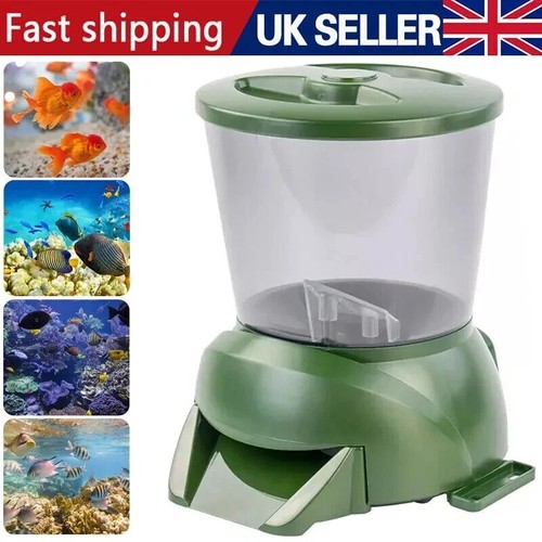 Automatic pond fish - feeder, koi