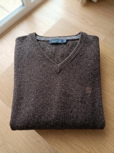 Men neck jumper brown marl - men's,