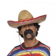 Mens Mexican Sombrero Hat +