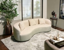 3 Seater Curved Sofa