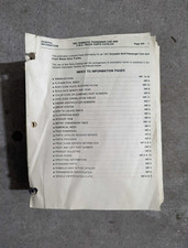 1987 Dodge Mini Ram Van Parts