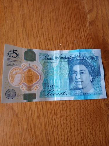 Rare note with ak47 - £5,