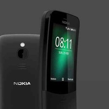 Nokia 8110 4G 4GB Mobile Banana Black Slider Phone-GRADE A CONDITION-WARRANTY