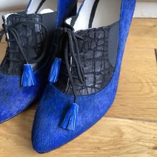 NEW OYSBY LONDON Blue Leopard