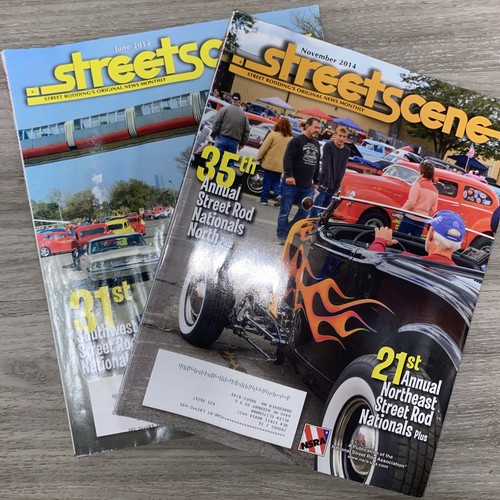 Street scene magazines - street,