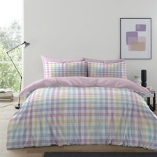 Gingham Moor Duvet Cover Set