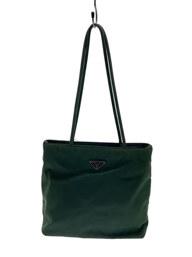Prada tote bag nylon grn - prada,