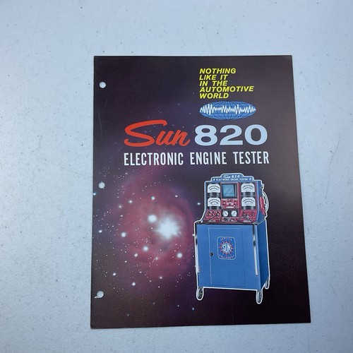 Sun electric engine - engine, 820