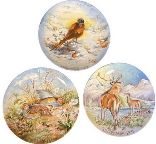 Crown staffordshire plates - crown,