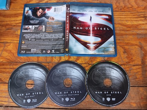 Man steel blu ray dvd - steel, +
