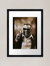 Ray Charles Framed Art Print