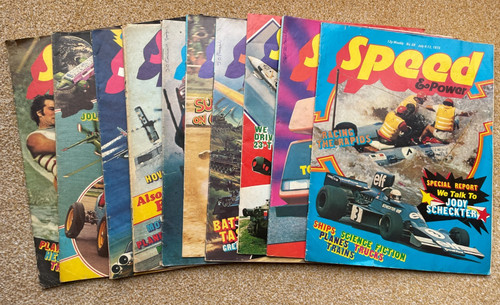 Speed and power - 10, magazines