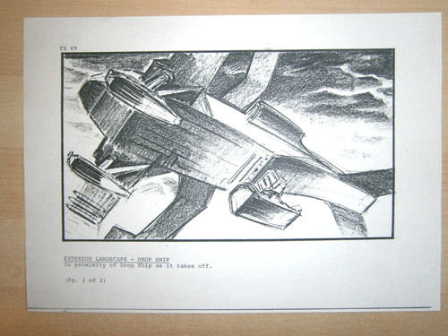 Storyboard from the - the, movie