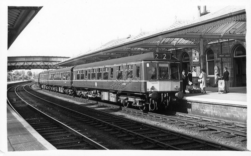 1965 dumfries train station - 1965,