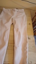 Cream Jodhpurs Caldene 36cm Waist. In Excellent Condition. Equine Clothing