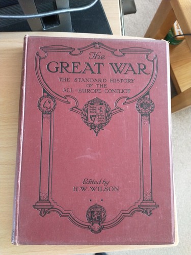 The great war volume w - great,