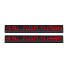 2x Black Metal Red Coated 3.5L