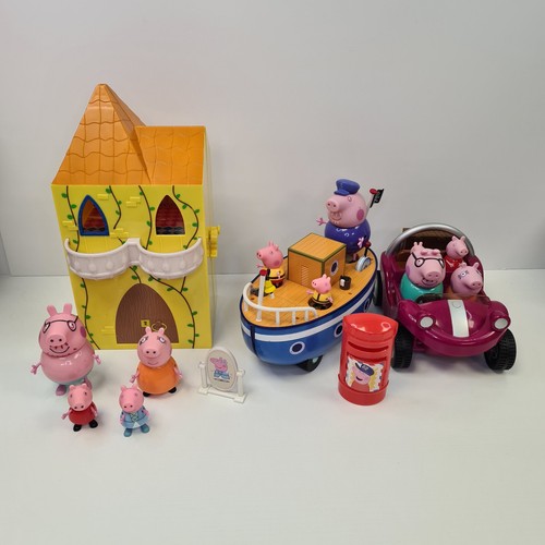 Peppa pig house vehicle - peppa,