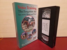 Voice Training - The Forgotten Aid for Every Horse & Pony - VHS Video Tape (H45)