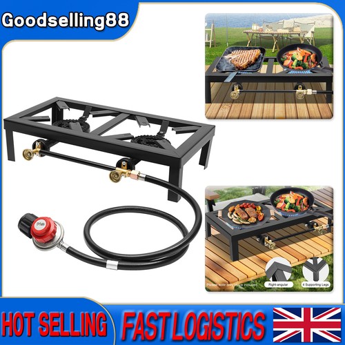 Portable double burner - portable,