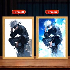 3D LED Anime Night Light Box