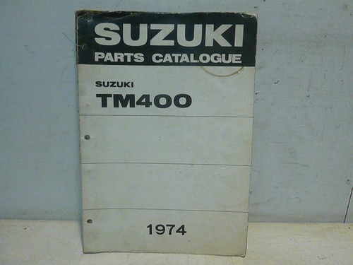 Suzuki tm400 parts catalogue - tm400,