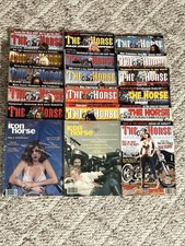 Iron Horse Vintage Motorcycle Magazines Lot Of 18. 1979, 1980, 2001 And 2007
