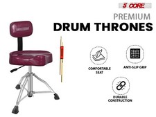 5 Core Drum Throne w Backrest
