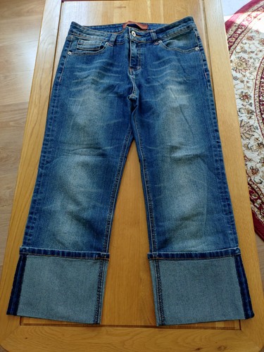 Peacocks cropped jeans - jeans,, size
