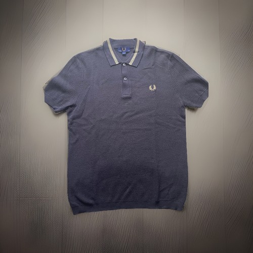 Fred perry knitted polo shirt - perry,