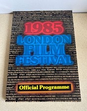 1985 LONDON FILM FESTIVAL Official Souvenir Programme