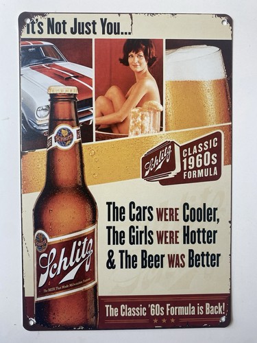 Schlitz beer malt liquor metal - malt,