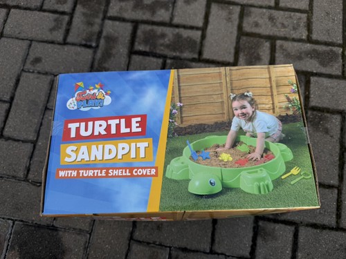 Turtle sandpit with - sandpit,