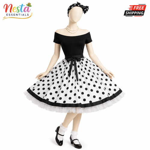 Womens polka dot - polka, rock