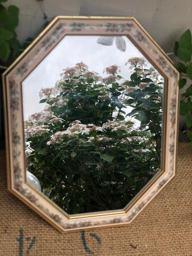 Vintage octagonal wall - vintage, mirror