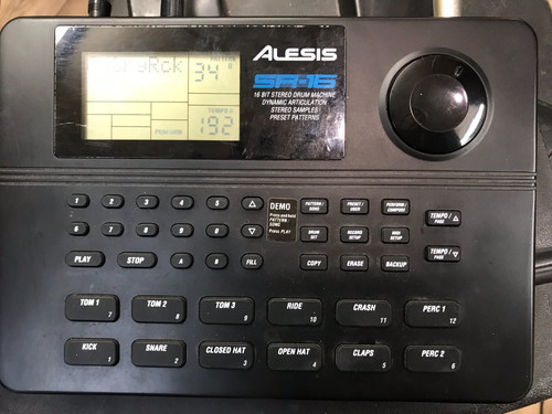Alesis drum machine with - machine,