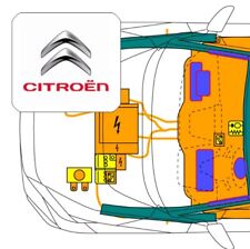 Rescue card by QR code, for Citroen C4 Picasso 5 and 7 seaters (from 07/2013)