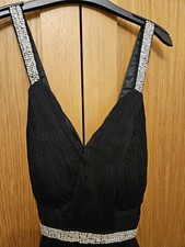 Red Herring Black Chiffon