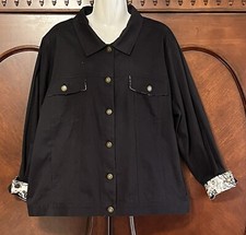 DENIM & CO. (QVC) BLACK JEAN