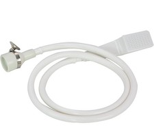 Kobe Professional Single tap Shower Head and Extra Long Hose for Bath Taps