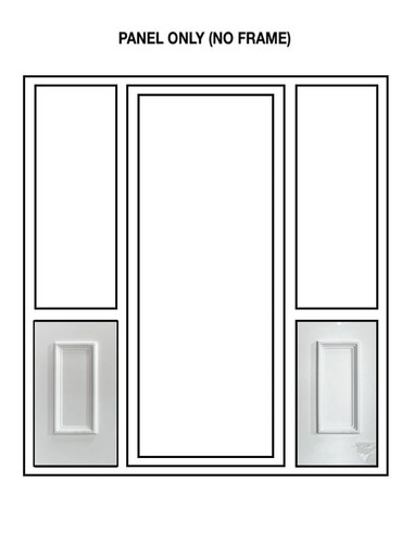 Upvc quarter door panels - quarter,