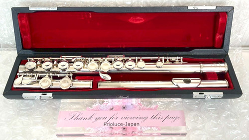 Pearl flute 501 silver - pearl,