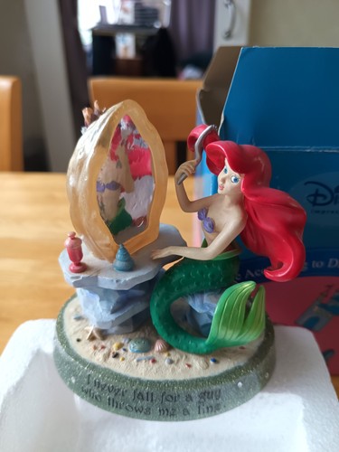 Disney mermaid figurine with - disney,