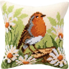 Vervaco needlepoint cushion - needlepoint,