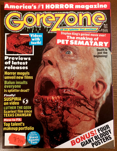 Gorezone 1989 us - no.,