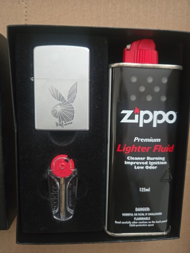 Zippo playboy lighter gift - zippo, box